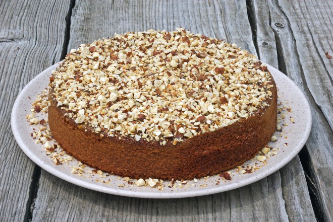 Torta carote nocciole